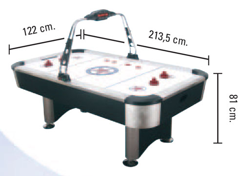 Tavolo per air hockey STRATOS Garlando, uso professionale