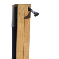 doccia solare giordano dritta teak