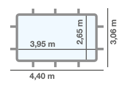 Dimensioni PISCINA FUORI TERRA Rettangolare Niagara
