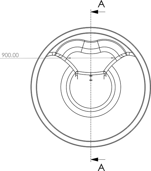 Dimensioni vasca tinozza in legno e vetroresina con stufa integrata