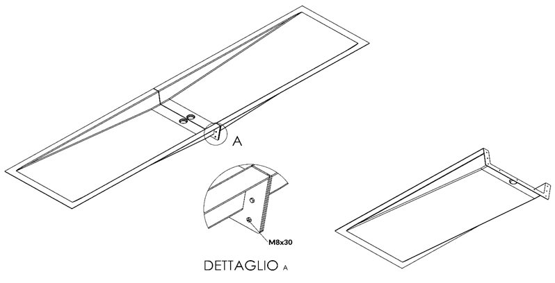 Vaschetta lavapiedi piscina per disabili installazione di 2 pz Vaschetta lavapiedi piscina per disabili installazione di 2 pz