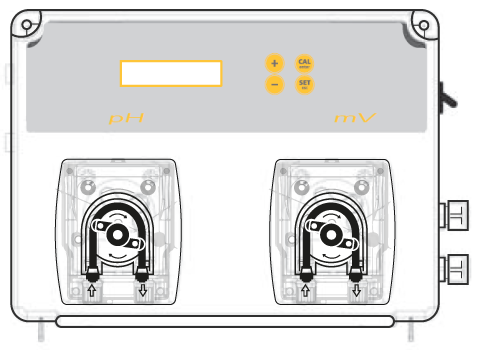 Pompa dosatrice pH piscina