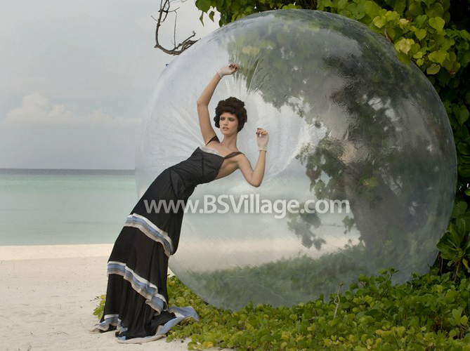 Palla Zorb HYDRO per Zorbing trasparente in pvc