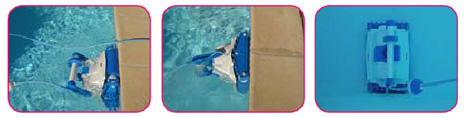 Robot pulitore automatico per piscina Eurovac Robot pulitore automatico Eurovac per piscina