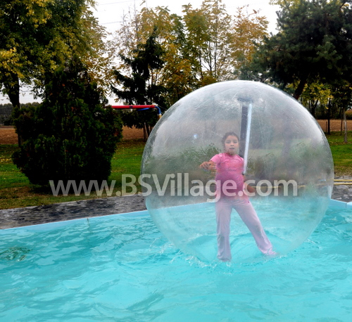 Palla Zorb HYDRO trasparente per piscina