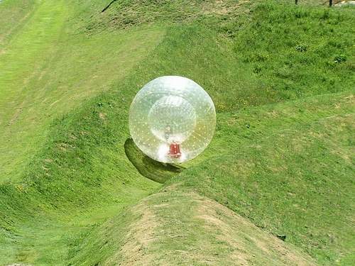 Palla Zorb Damper per zorbing su prato ed erba