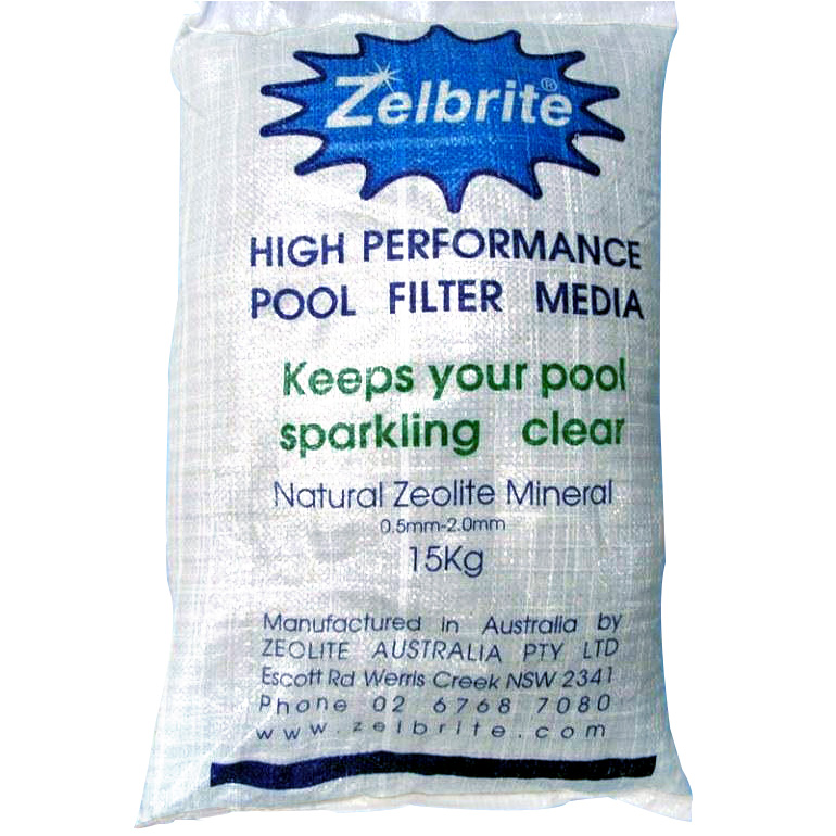 Zelbrite zeolite filtrante per piscina