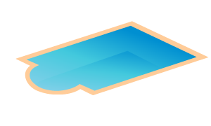 Rettangolare con scala romana