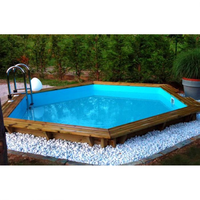 Piscina Fuori Terra In Legno Ecowood Easy Plus 540 Ottagonale Bsvillage Com