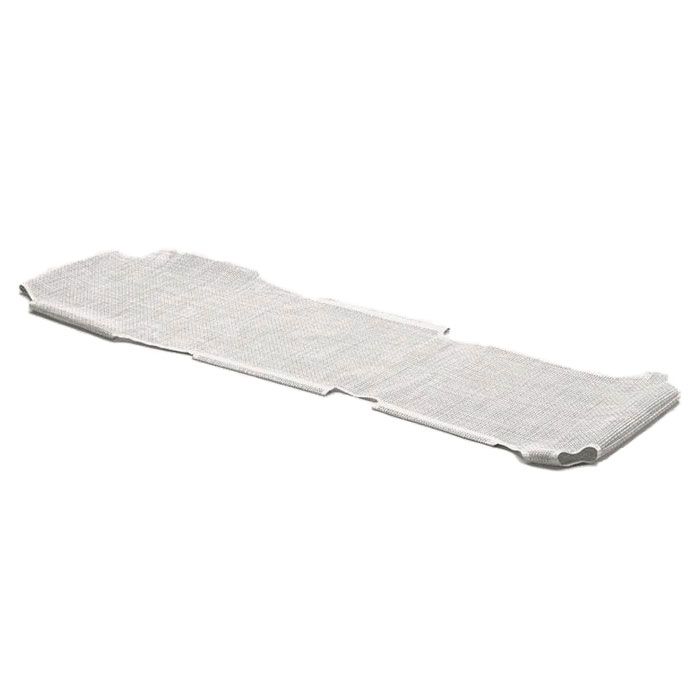Telo Mare Per Lettino In Spugna Di Cotone 70x220 Cm - Con Tasche Posteriori E Elastici, Bianco, Ideale Per Spiaggia E Piscina