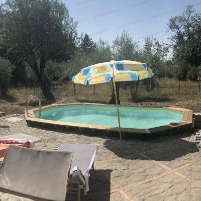 Foto clienti 5 - Piscina in legno ottagonale NorthWood 550 - 5,50 x 3,55 x h.1,20 m