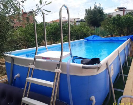 Progetti realizzati 0 - Piscina fuori terra FUTURA 650 - 6,50 x 2,65 h 1,25 m