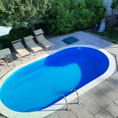 Progetti realizzati 0 - Piscina interrata OLIVIA 600 - 6,00 x 3,20 x h 1,20 m