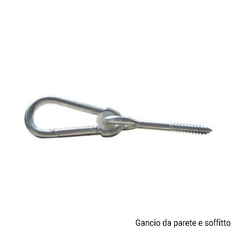 fissaggio per amaca e poltrona sospesa set di cinghie a dondolo per esterni con 2 moschettoni e anelli a D adatto per alberi 2 x 150 cm Weilisi Fissaggio per altalena 