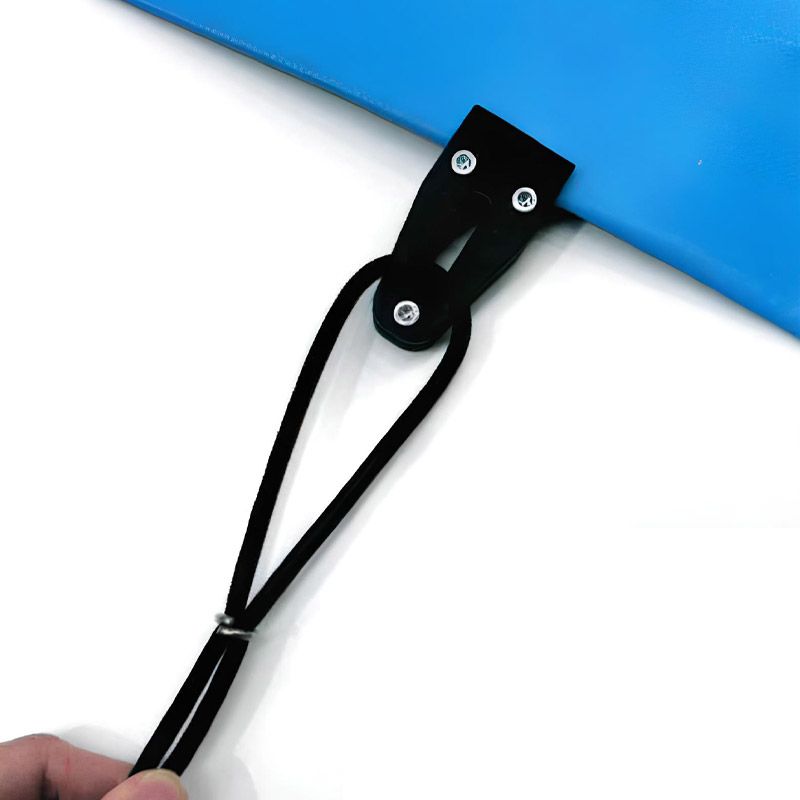 Tenditore con almaro di fissaggio e piolo a scomparsa per copertura Polartex® POWERBAR FLAT