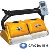 Robot Dolphin 2X2 PRO GYRO con spazzole Kanebo, cavo da 45 m e carrello Caddy