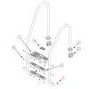 3 - Tappo scala Ø 43 mm di ricambio per scaletta piscina (1 pezzo)