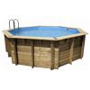 Piscina in legno ottagonale NorthWood 430 - Ø 4,30 h.1,20 m - Liner BLUE