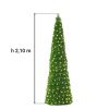Albero di Natale a Cono con luci LED h 2,10 m