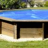 Copertura solare a bolle in PVC 165 g/m² per piscine EcoWood EASY PLUS 610