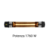 Riscaldatore a raggi infrarossi a onde corte elettrico IRIS - 1760 w