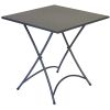 Tavolo quadrato pieghevole in ferro ARIZONA 70x70 cm