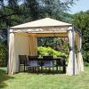 Gazebo in ferro quadrato PESARO 3x3 m