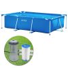 Piscina Intex metal Frame 3,00 x 2,00 h 0,75 m con pompa filtro