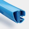 Kit Profili Superiori Rigidi per Piscina a forma ovale 7,00 x 3,50 - in pvc blu