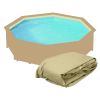 Liner di ricambio per piscina in legno NORTHWOOD ottagonale - Ø 4,30 x h.1,20 m SABBIA - spessore 0,75 mm