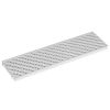 Griglia per piscina 130 x 500 x 20 mm