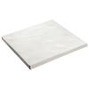 Lastra Piastrella Spiaggia 50 x 50 x 3,5 cm per pavimentazioni, finitura liscia, colore BIANCO