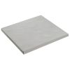 Lastra Piastrella Spiaggia 50 x 50 x 3,5 cm per pavimentazioni, finitura liscia, colore GRIGIO