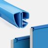 Kit Profili Superiori Rigidi per Piscina Circolare Ø 3,20 m - in pvc blu