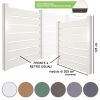 Recinzione in WPC BAMBOO Vedo non vedo Deluxe - Kit modulo 205 x h. 125 cm