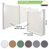 Recinzione in legno composito WPC Privacy Deluxe - Kit modulo L.152 x H.105 cm