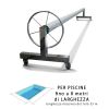 Rullo avvolgitore FORTE per piscine fino a 8 m di larghezza