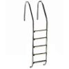 Scaletta SPECIAL Inox 316 a 5 gradini, per piscina interrata 