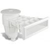 Skimmer sfioratore Aqua in ABS per piscina in cemento senza liner PVC