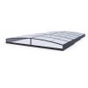 Copertura telescopica per piscina SYDNEY CLEAR A - misure interne 3,50 x 6,35 m, colore finitura: ANTRACITE