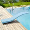 Trampolino per Piscina Modello Delfino 1,60 mt - AZZURRO con ancoraggi, tavola PREFORATA
