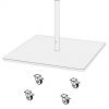 Base Infina 60 x 60 cm con 4 ruote