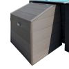 Locale tecnico in WPC 80 x 60 x h. 89 cm per piscine fuori terra