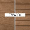 Listone in legno composito WPC WOOD Double Face 220 x 16,5 x 2,4 cm - colore TABACCO