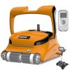 Robot piscina Dolphin WAVE 80 con spazzole Combinate, carrello Caddy e telecomando